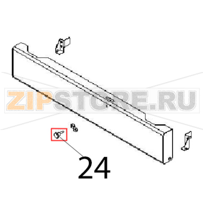 Handle Angelo Po 191PI2V Handle Angelo Po 191PI2VЗапчасть на деталировке под номером: 24