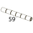 Damper roller Toshiba TEC B-SX4T-GS20-QM-R