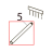 Head fulcrum shaft Toshiba TEC B-SX4T-GS20-QM-R