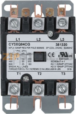 CONTATTORE DI POTENZA CY3XQ04CG 