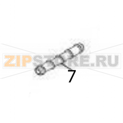 Demand roller (B) Sato CG208TT Demand roller (B) Sato CG208TTЗапчасть на деталировке под номером: 7Название запчасти на английском языке: Demand roller (B) Sato CG208TT.