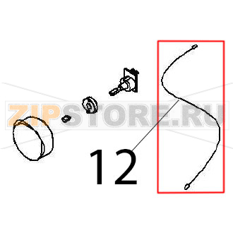 Cable RJ45, L=1MT Angelo Po FX61E1 Cable RJ45, L=1MT Angelo Po FX61E1Запчасть на деталировке под номером: 12