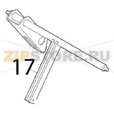 Albero sollevam. comp. Angelo Po 1G1BR1E Albero sollevam. comp. Angelo Po 1G1BR1EЗапчасть на деталировке под номером: 17