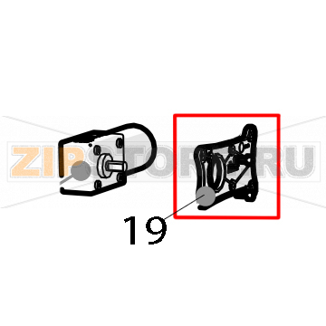 Soporte motor barredor Zumex Soul Series 2 Soporte motor barredor Zumex Soul Series 2Запчасть на деталировке под номером: 19
