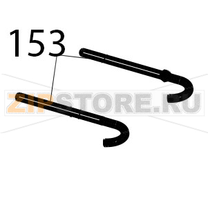 Probe with D4 bicone PT1000, L=1000 Tecnoinox EFB10DS Probe with D4 bicone PT1000, L=1000 Tecnoinox EFB10DSЗапчасть на деталировке под номером: 153