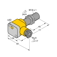 Датчик индуктивный Turck BI5-G18SK-AN6X
