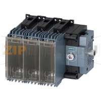 ПРЕДОХРАНИТЕЛЬНЫЙ ВЫКЛЮЧАТЕЛЬ-РАЗЪЕДИНИТЕЛЬ 80A, ТИПОРАЗМЕР 1, 3-ПОЛ FOR LV HRC ПРЕДОХРАНИТЕЛЬ ТИПОРАЗМЕР 000 БОКОВОЕ УПРАВЛЕНИЕ СПРАВА БАЗОВЫЙ БЛОК БЕЗ РУЧКИ РАМОЧНЫЕ КЛЕММЫ WITHOUT FUSES Siemens 3KF1308-4RB11