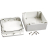 Корпус 120x120x62 мм, материал: поликарбонат, серый, 1 шт Hammond 1555N2F42GY - Корпус 120x120x62 мм, материал: поликарбонат, серый, 1 шт Hammond 1555N2F42GY