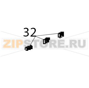 Shockproof block Hurakan HKN-HBH850 Shockproof block Hurakan HKN-HBH850Запчасть на деталировке под номером: 32