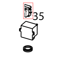 Security thermostat 360° C - 25 K Tecnoinox GFB10DS