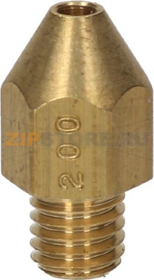 КОНИЧЕСКАЯ ГАЗОВАЯ ФОРСУНКА M5X0,75 Ø 2,00 ММ 