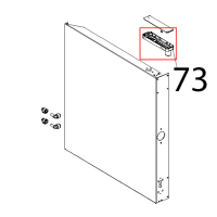 Staffa superiore porta Unox XVC 204