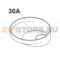 Headcap SS F. Scraper  Bear Varimixer AR40 VL-1S                                                                              