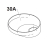 Headcap SS F. Scraper  Bear Varimixer AR40 VL-1S                                                                              
