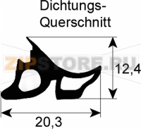 Door hygienic plug in gasket OES 10.10 m