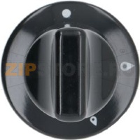 KNOB ARISTON TYPE BLACK ø 35 mm