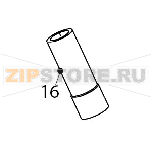 Discharge tubing Hoshizaki IM-65NE Discharge tubing Hoshizaki IM-65NEЗапчасть на деталировке под номером: 16