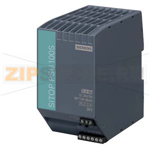 SITOP PSU100S 24 V/10 A, СТАБИЛИЗИРОВАННЫЙ БЛОК ПИТАНИЯ, ВХОД: ~120/230 В, ВЫХОД: =24 В/10 A Siemens 6EP1334-2BA20 