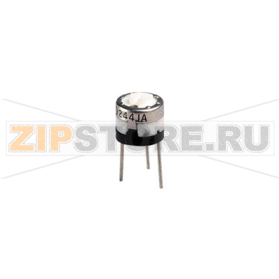 Резистор подстроечный 0.5 Вт, линейный, 100 кОм, угол: 210°, 230°, 1 шт Vishay T7YA104MT20 