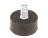BUMPER, RUBBER, 6-32 STEM