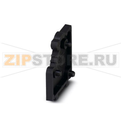 Пластина фланца Phoenix Contact GRZ 2,5 V-EX устанавливается с двух сторон каждой клеммной группы или блока из 10 клемм, цвет: черный.Минимальный заказ: 100 шт.Упаковка: 100 шт.