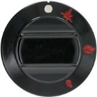 РУЧКА ЧЕРНАЯ Ø60ММ С ШЕЛКОГРАФИЕЙ