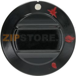 РУЧКА ЧЕРНАЯ Ø60ММ С ШЕЛКОГРАФИЕЙ 