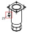 Remache avibulb Ø 4,8 Fagor ECO-200