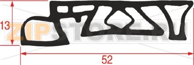 УПЛОТНИТЕЛЬ КАРЕТКИ ПЕЧИ  785 MM 