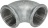 ELBOW FITTING OF CAST IRON Ø 1F