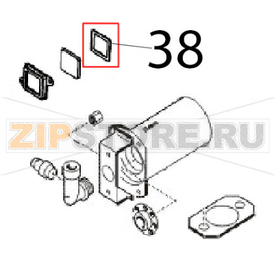 Guarnizione per visore Angelo Po 1G1CP2G Guarnizione per visore Angelo Po 1G1CP2GЗапчасть на деталировке под номером: 38