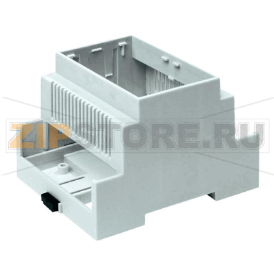 Корпус на DIN-рейку 90x36x58 мм, материал: поликарбонат, 1 шт Axxatronic CNMB-2V-KIT-CON 