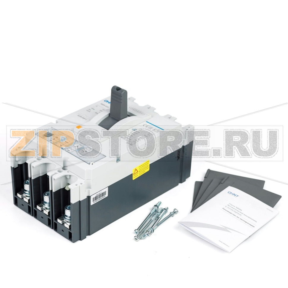 Выключатель автоматический 250 А, 36 кА, 3 полюса Chint NM8N-400C 