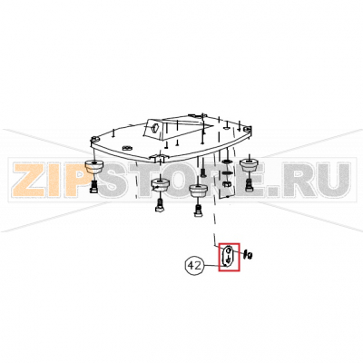 &quot;External unipotential clamp&quot; plate Mazzer Super Jolly "External unipotential clamp" plate Mazzer Super Jolly

Примечание: CE versions

Запчасть на сборочном чертеже под номером: 42

Количество запчастей в устройстве: 1

Название запчасти Mazzer на английском языке: "External unipotential clamp" plate Mazzer Super Jolly