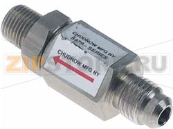 VALVE SINGLE CHECK 1/8 NPT SS 