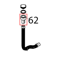 Raccordo filettato ingresso acqua caldaia Tecnoeka KF 1010 EV UD