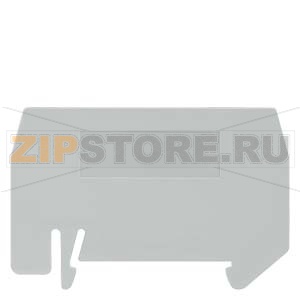 ОТДЕЛЬНЫЙ РАЗДЕЛИТЕЛЬ ДЛЯ КЛЕММ 6ММ2 Siemens 8WH9070-0DA00 