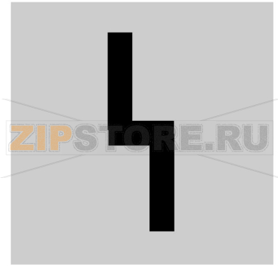 Шильдик, прозрачный, символ электрического напряжения Eaton 920LQ25 