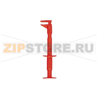 Щуп-зажим, тип: крокодил, 4 мм, CAT III 600 В, красный, 1 шт Beha Amprobe FTF000391511 