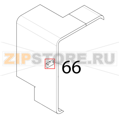 Supporto cruscotto Tecnoeka KF 1010 A UD Supporto cruscotto Tecnoeka KF 1010 A UDЗапчасть на деталировке под номером: 66