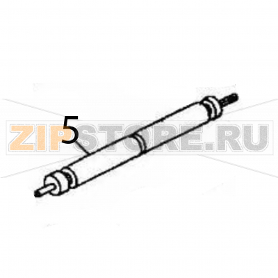 Feed roller Sato M84Pro Feed roller Sato M84ProЗапчасть на деталировке под номером: 5Название запчасти на английском языке: Feed roller Sato M84Pro.