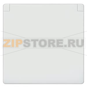 DELTA I-SYSTEM ЭЛЕКТРИЧЕСКИЙ БЕЛЫЙ РОЗЕТКА SCHUKO НАКЛАДКА С  ОТКРЫВАЮЩЕЙСЯ КРЫШКОЙ 55Х55ММ Siemens 5UH1205 