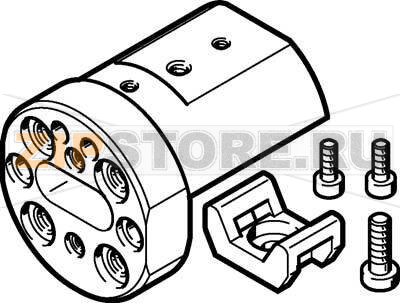 Комплект переходников Festo HAPG-70-B 