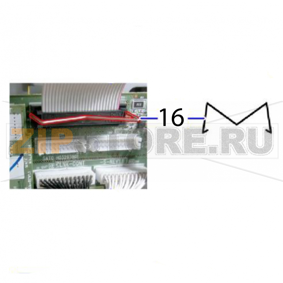 Spring (lock) Sato CL6NX Plus Spring (lock) Sato CL6NX PlusЗапчасть на деталировке под номером: 16Название запчасти на английском языке: Spring (lock) Sato CL6NX Plus.