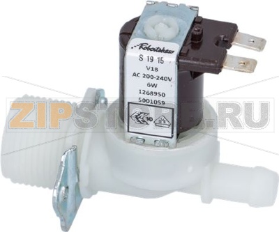 Single solenoid valve, straight 220/240V 