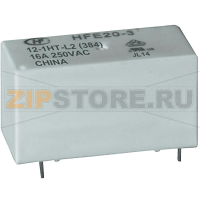 Реле электромагнитное 12 В/DC, 20 А, 1 шт Hongfa HFE20-1/012-1HD-L2 