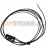 Датчик герконовый PLA10110 2 проводной длиной кабеля UL800мм Abat КПП-4П - Датчик герконовый PLA10110 2 проводной длиной кабеля UL800мм Abat КПП-4П