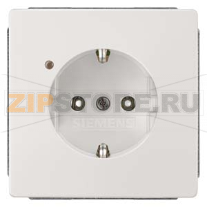 DELTA STYLE РОЗЕТКА ИНДИКАЦИЯ СОСТОЯНИЯ ТИТАНОВОБЕЛЫЙ Siemens 5UB1844 