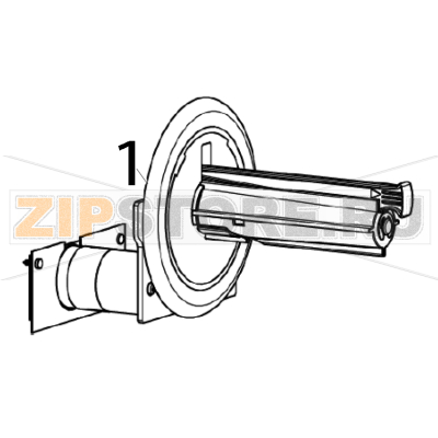 Replacement LTU PCB with drive motor and spindle Zebra ZT231 Replacement LTU PCB with drive motor and spindle Zebra ZT231Запчасть на деталировке под номером: 1