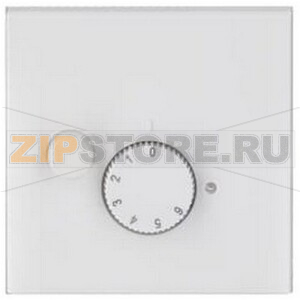 Накладка с поворотной ручкой для термостата, белая ABB 2TKA00000274 